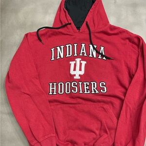Indiana Hoosiers Red Hoodie, size M